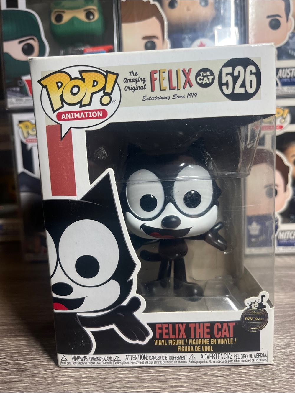 Funko Pop! Felix the Cat Black & White Vinyl Figure #526